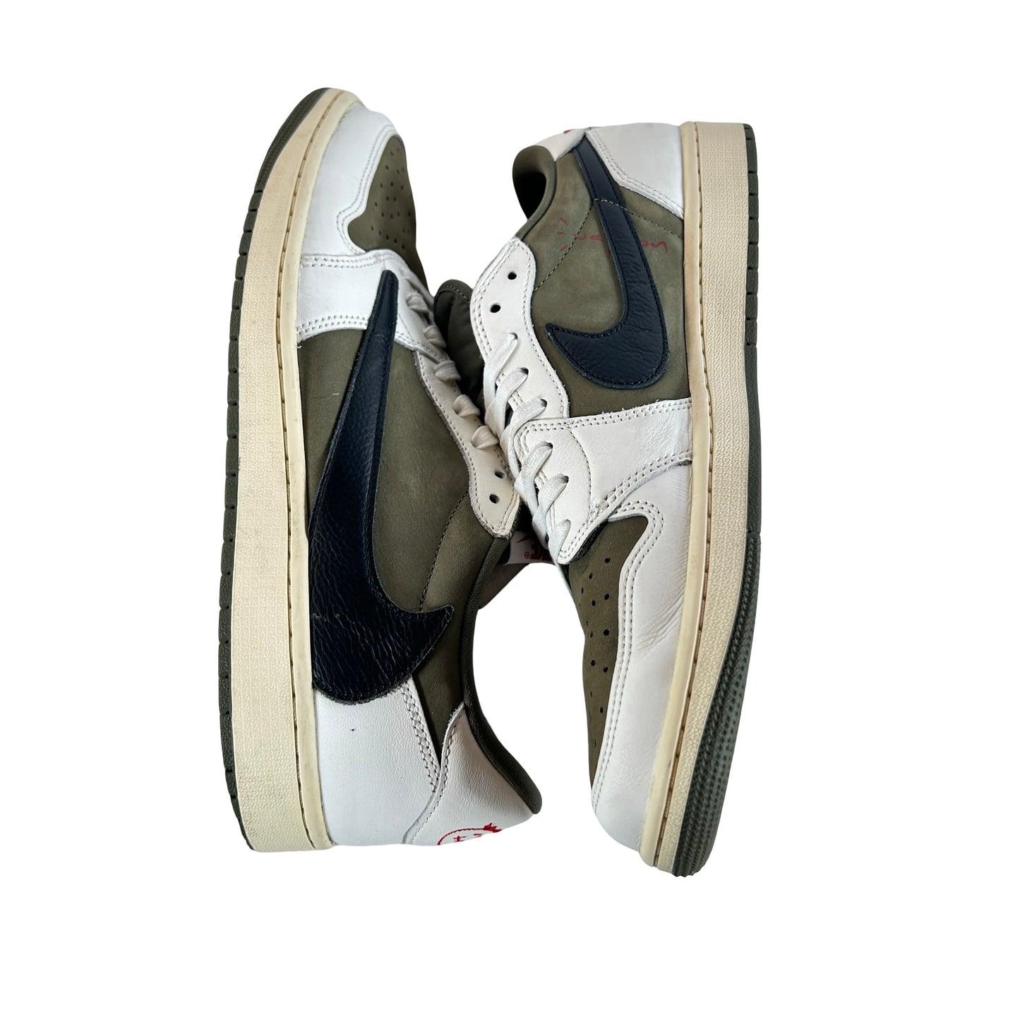 DM7866 200 Jordan 1 Retro Low OG SP Travis Scott Medium Olive [USED] - 13 (Used7)