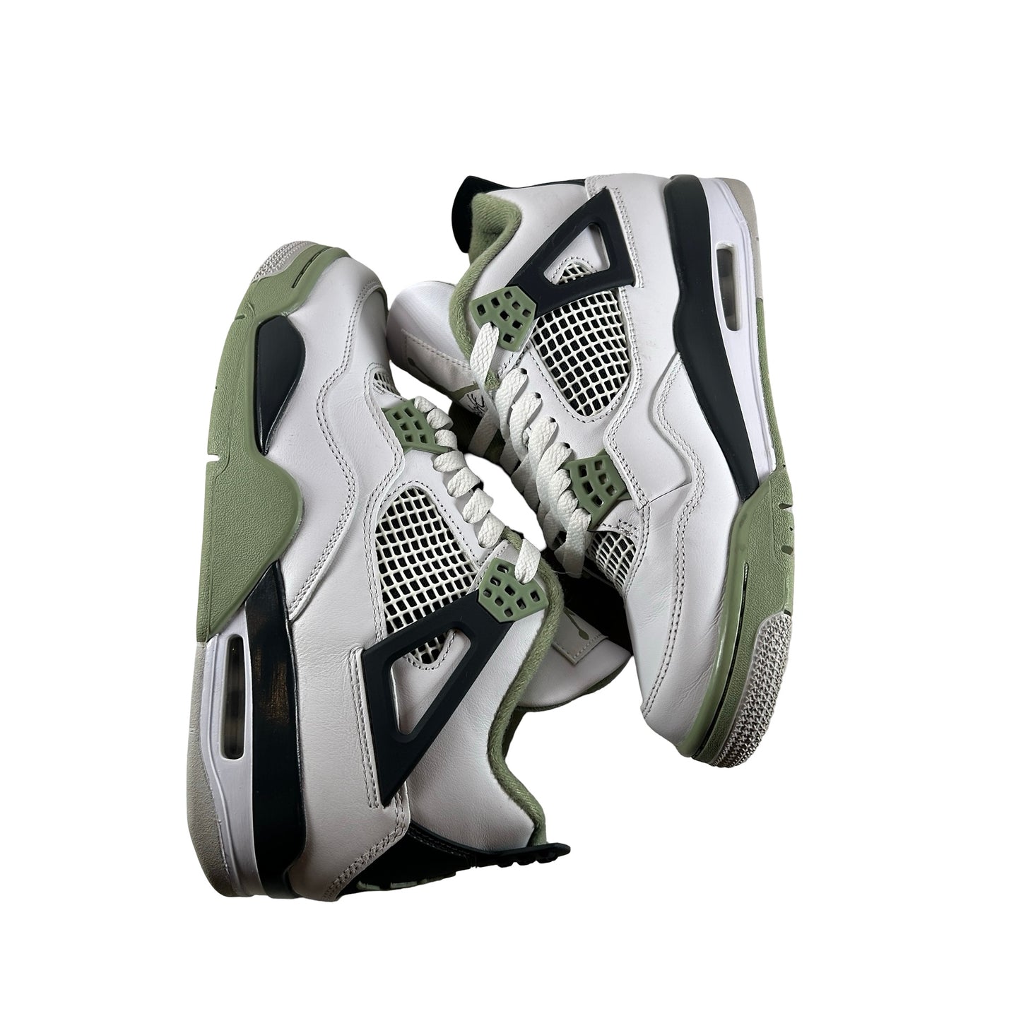 AQ9129 103 Jordan 4 Retro Seafoam (W) [USED] - 8.5 W (Used6)