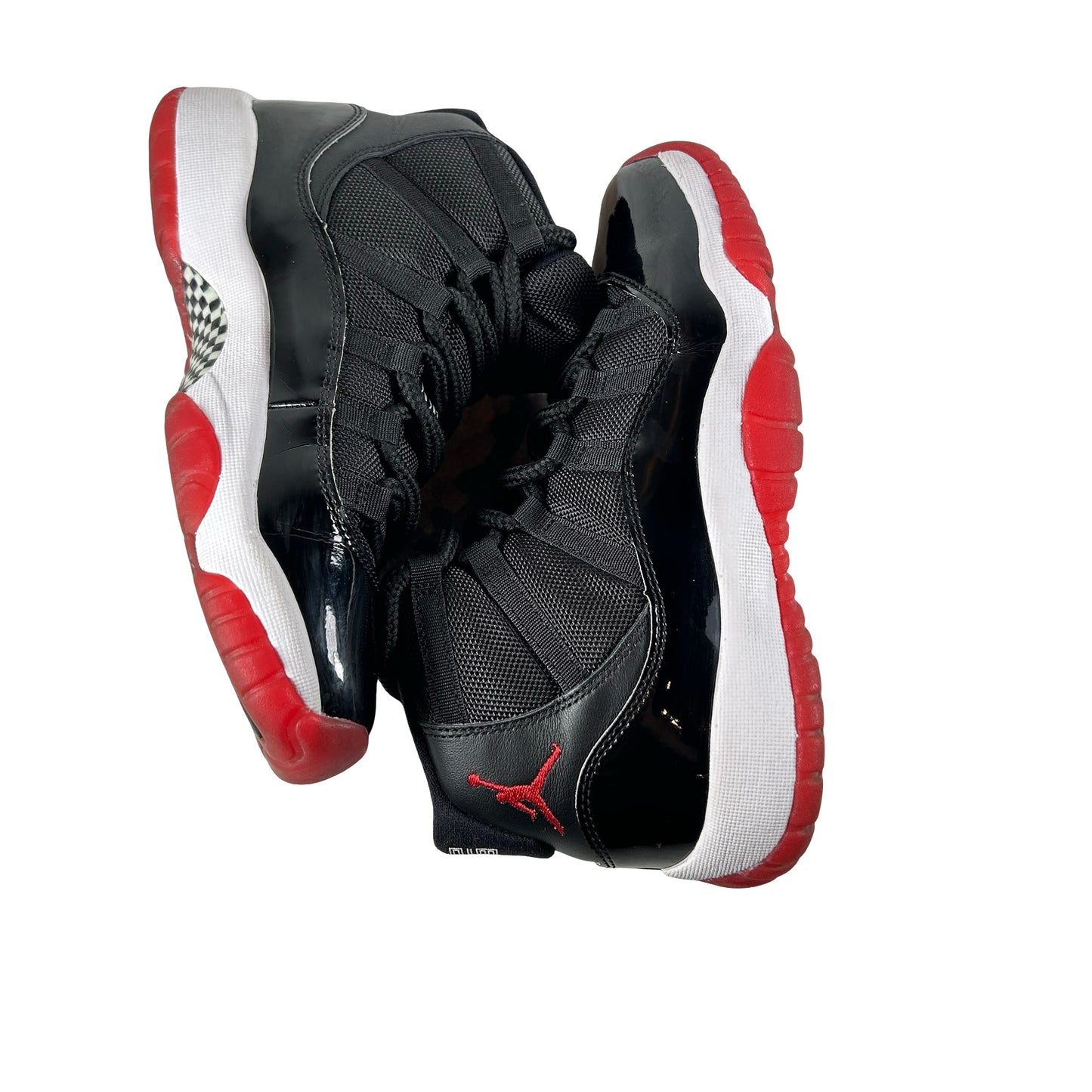 378038 061 Jordan 11 Retro Playoffs Bred (2019) (GS) [USED] - 6 Y (Used2) (No Box2)