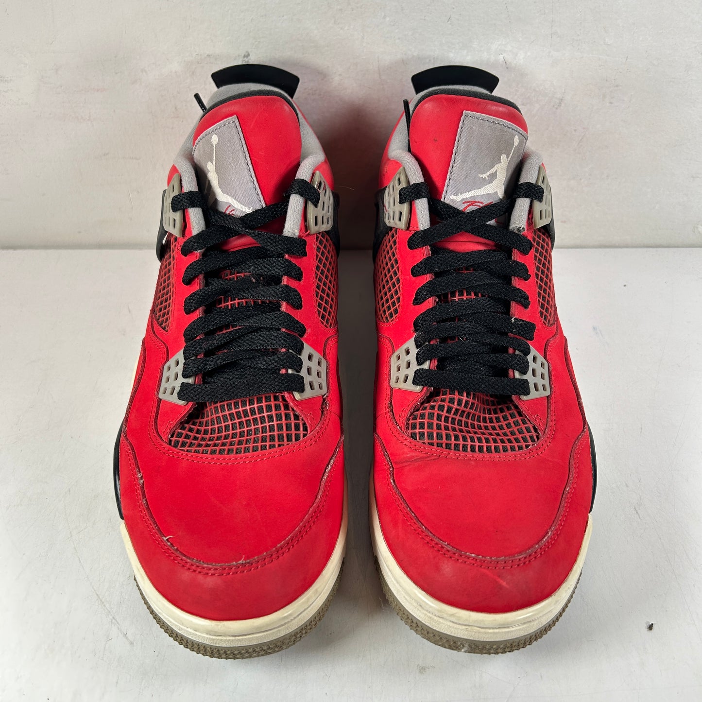 308497 603 Jordan 4 Retro Toro Bravo [USED] - 10 M (Used) (No Box)