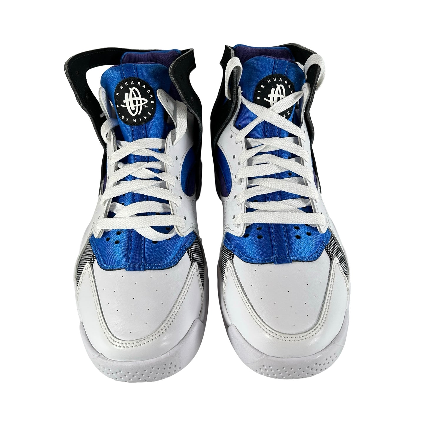 FD0183 101 Nike Air Flight Huarache OG White Varsity Purple (2023) [CONDITIONAL] - 7 M (Yellowing)