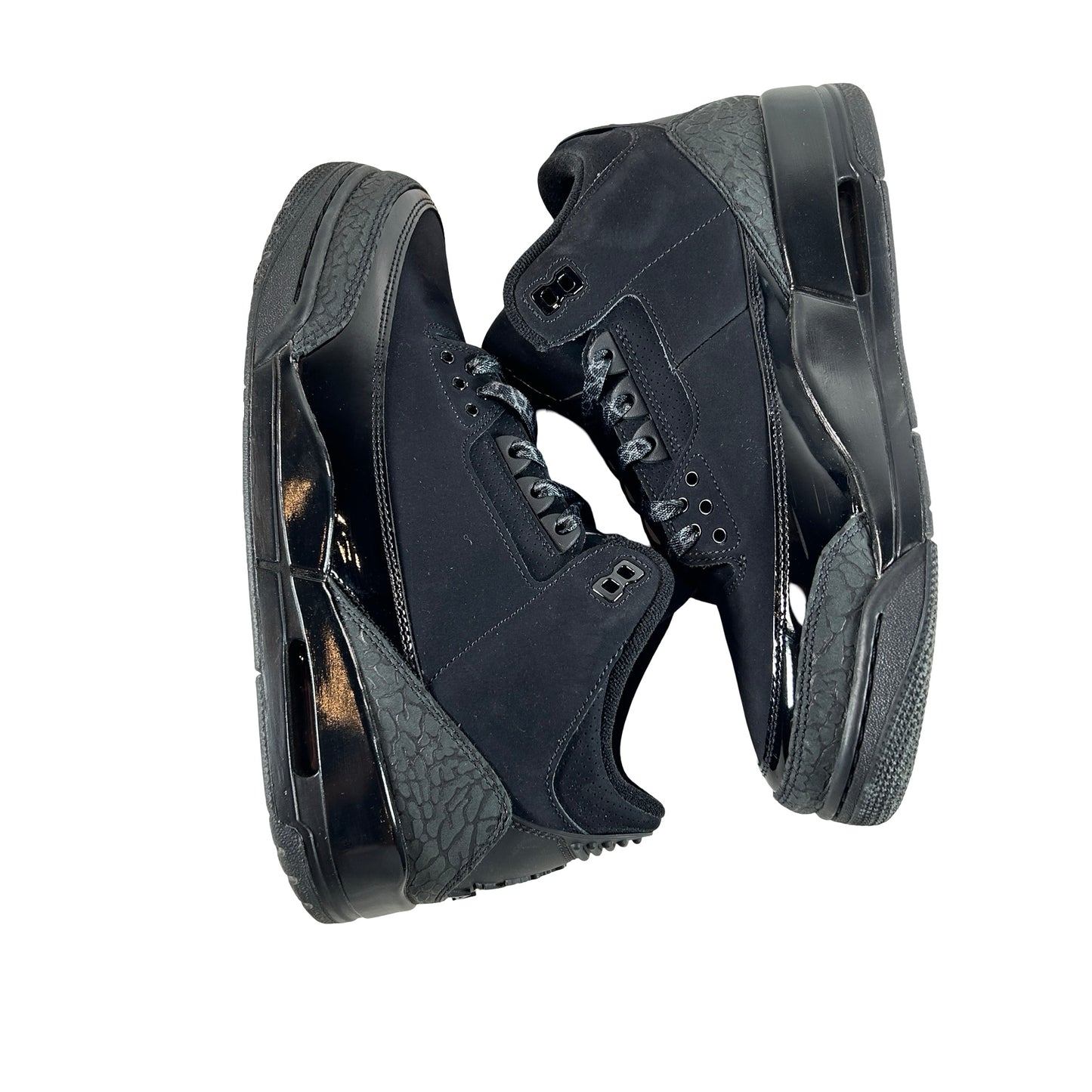 CT8532 001 Jordan 3 Retro Black Cat (2025) [USED] - 9.5 M (Used9)