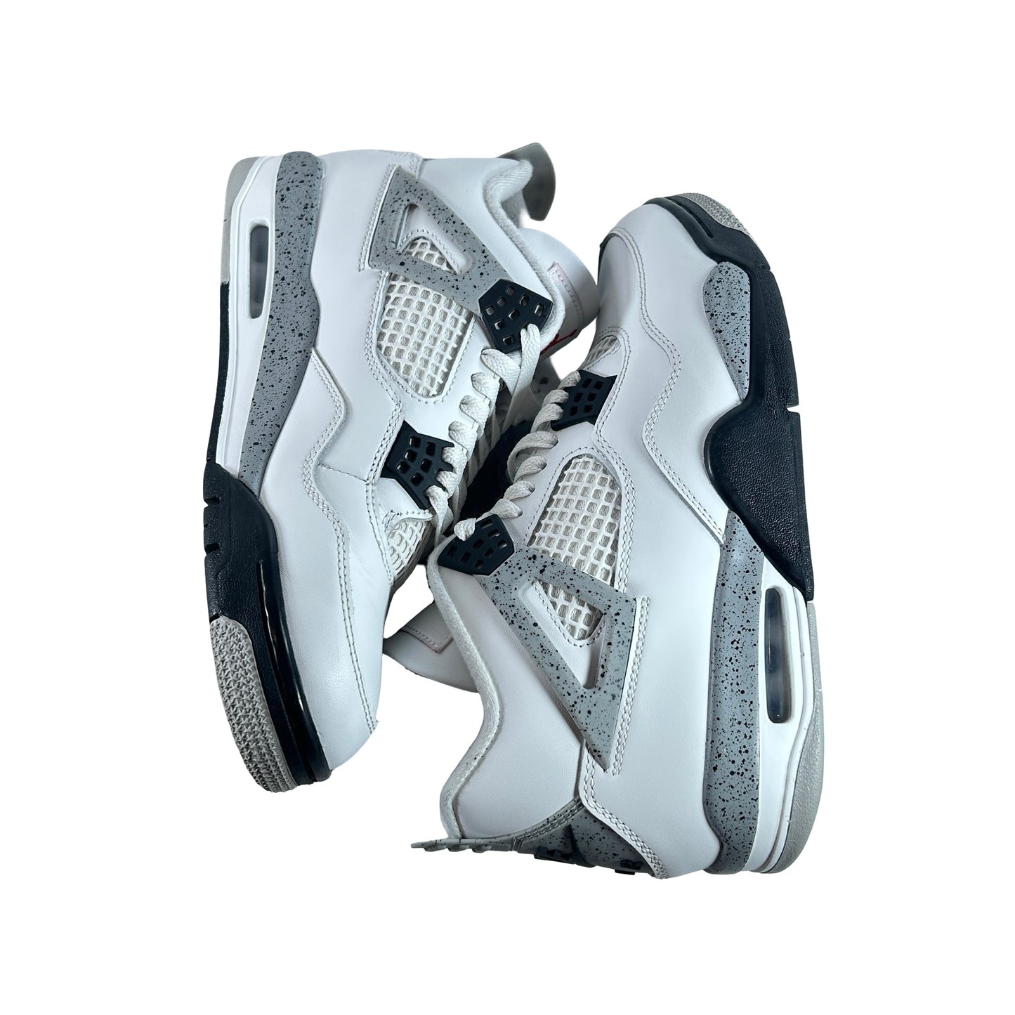 FV5029 100 Jordan 4 Retro White Cement (2025) [USED] - 8 M (Used12)