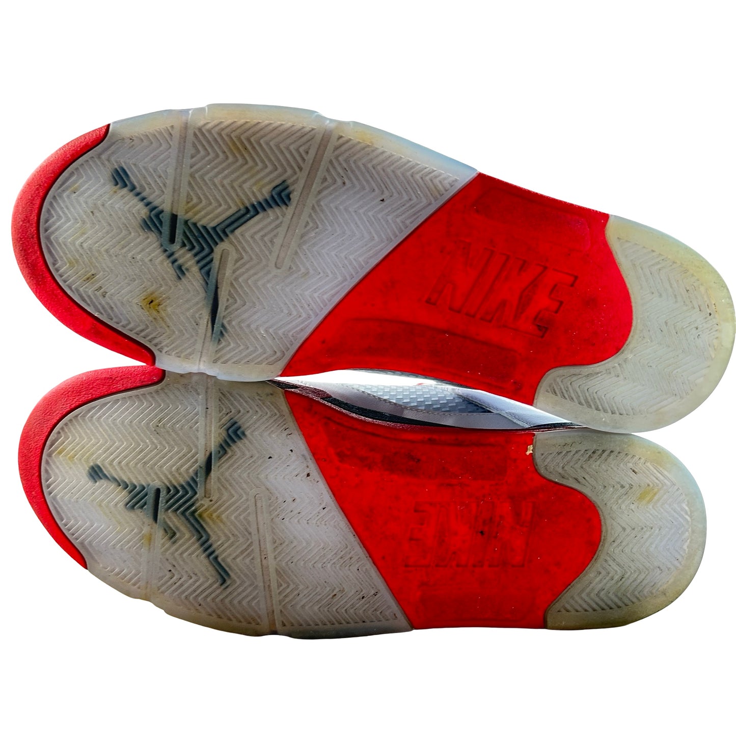 HQ7978 101 Jordan 5 Retro Fire Red Black Tongue (2025) [USED] - 15 M (Used)