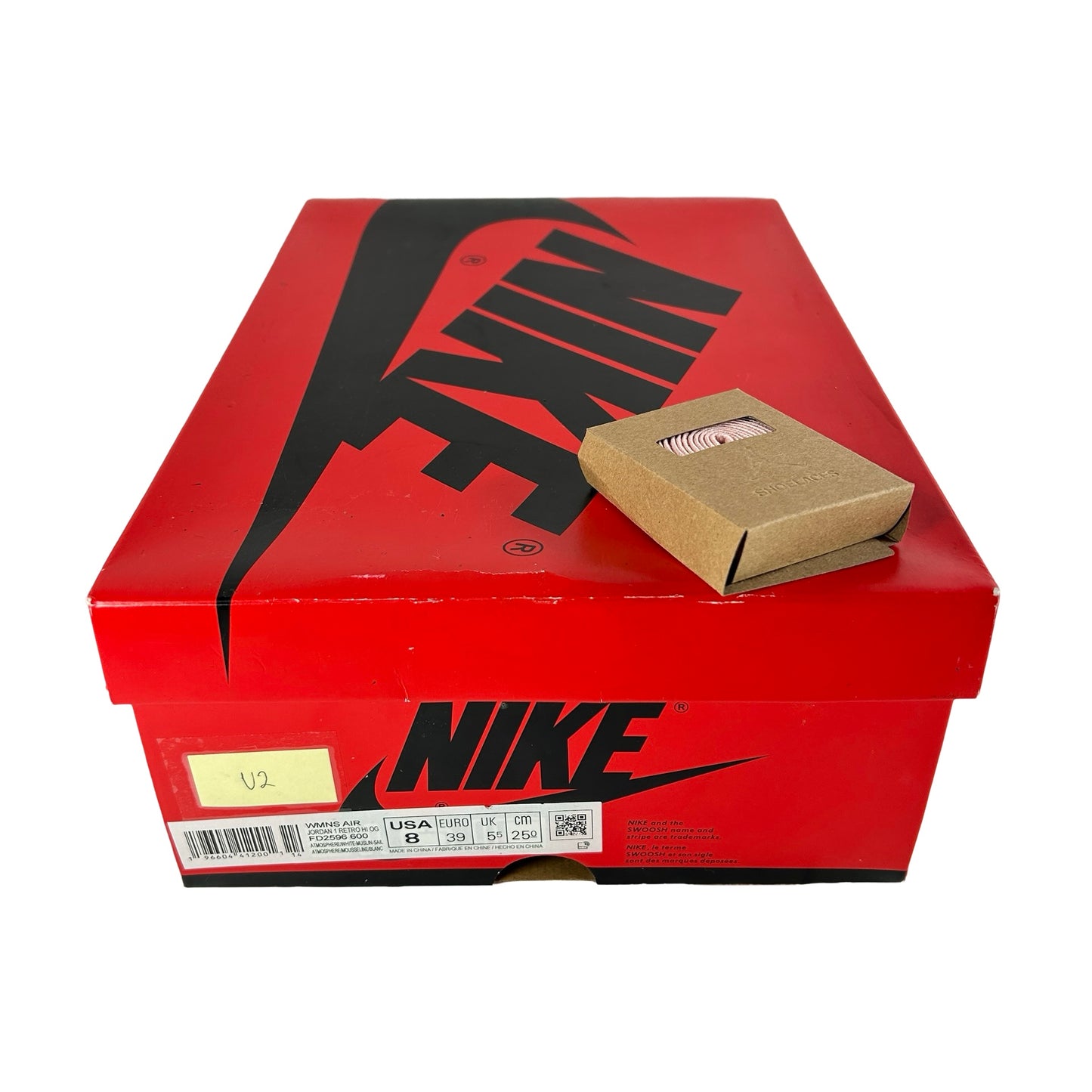 FD2596 600 Jordan 1 Retro High OG Washed Pink (Women's) [USED] - 8 W (Used2)