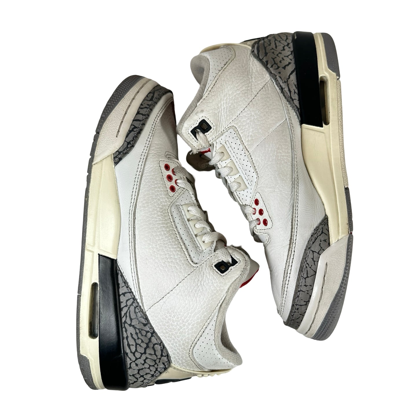 DM0967 100 Jordan 3 Retro White Cement Reimagined (GS) [USED] - 6 Y (Used3)
