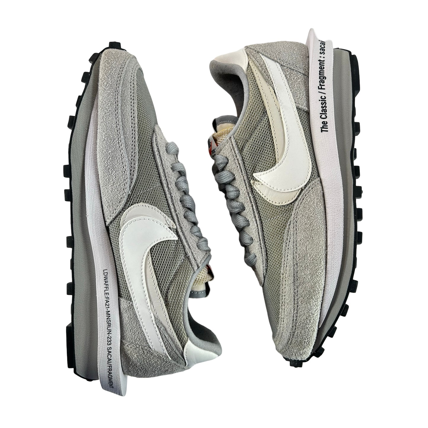 DH2684 001 Nike LD Waffle SF sacai Fragment Grey [USED] - 8 M (Used)