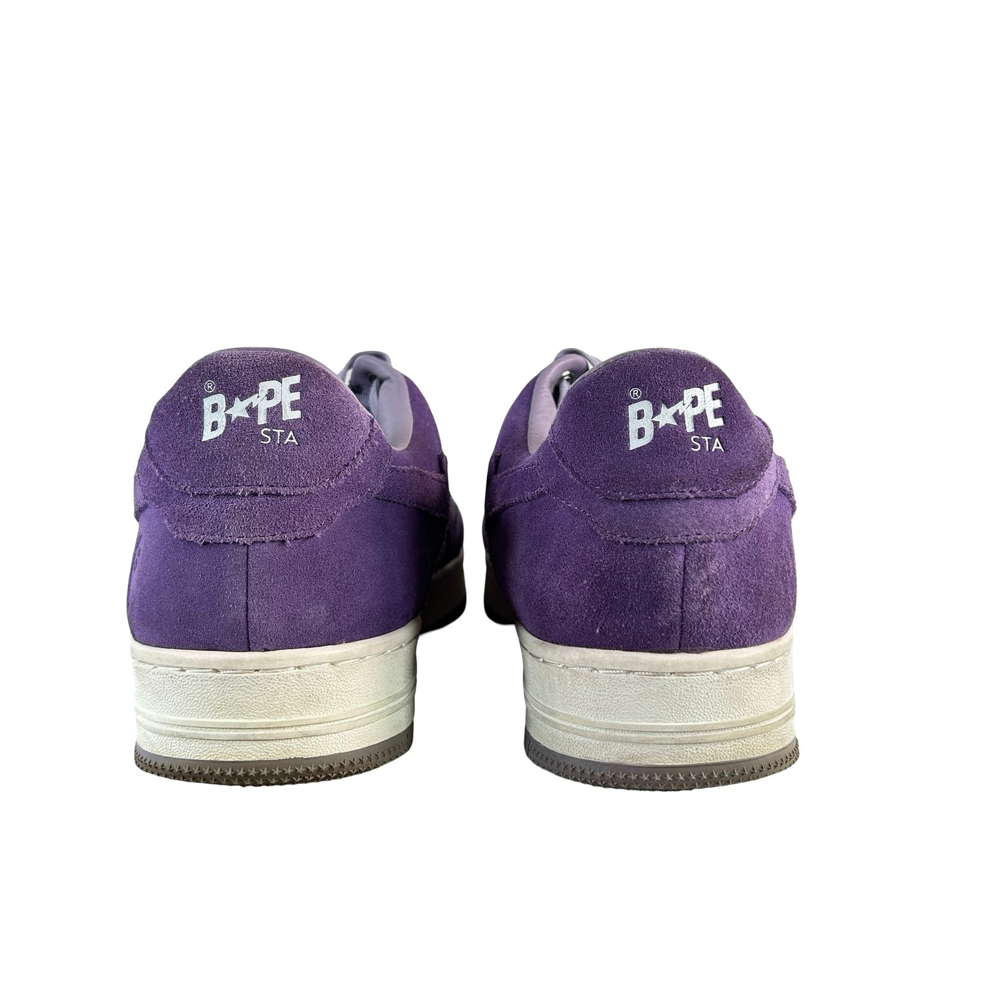 1I70 191 008 A Bathing Ape Bape Sta Suede Purple (2022) [USED] - 12 M (Used)