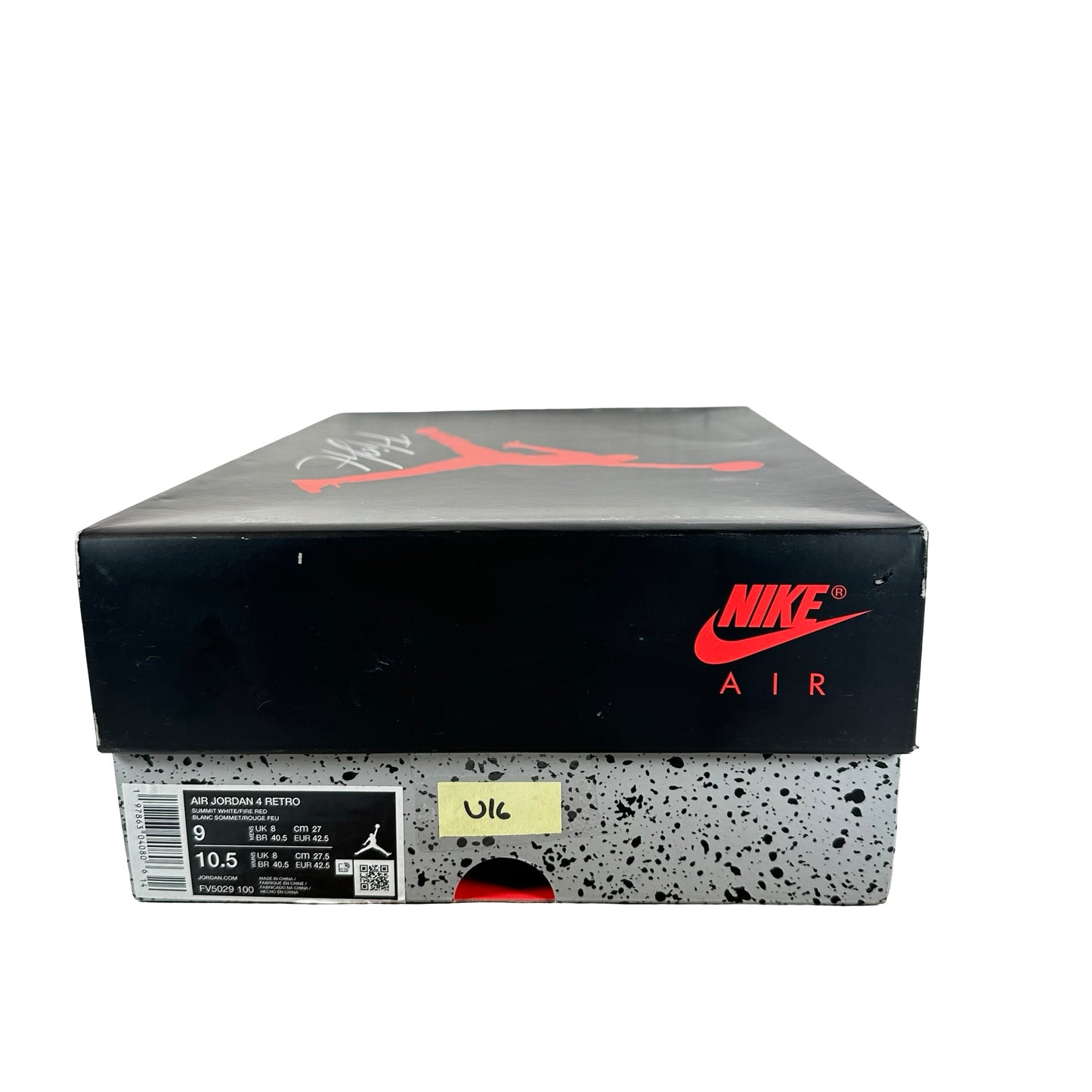 FV5029 100 Jordan 4 Retro White Cement (2025) [USED] - 9 M (Used16)