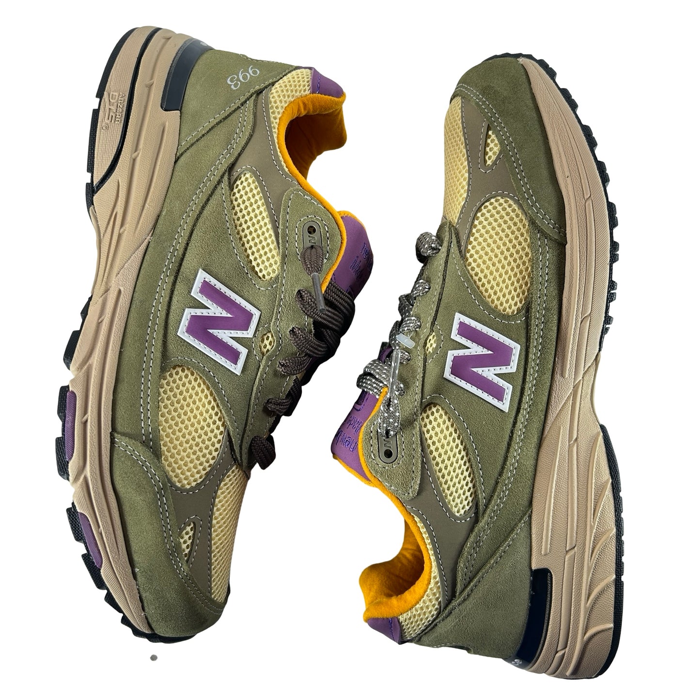 U9930L New Balance 993 MiUSA Teddy Santis Olive Leaf Maize [USED] - 11 M (VNDS)