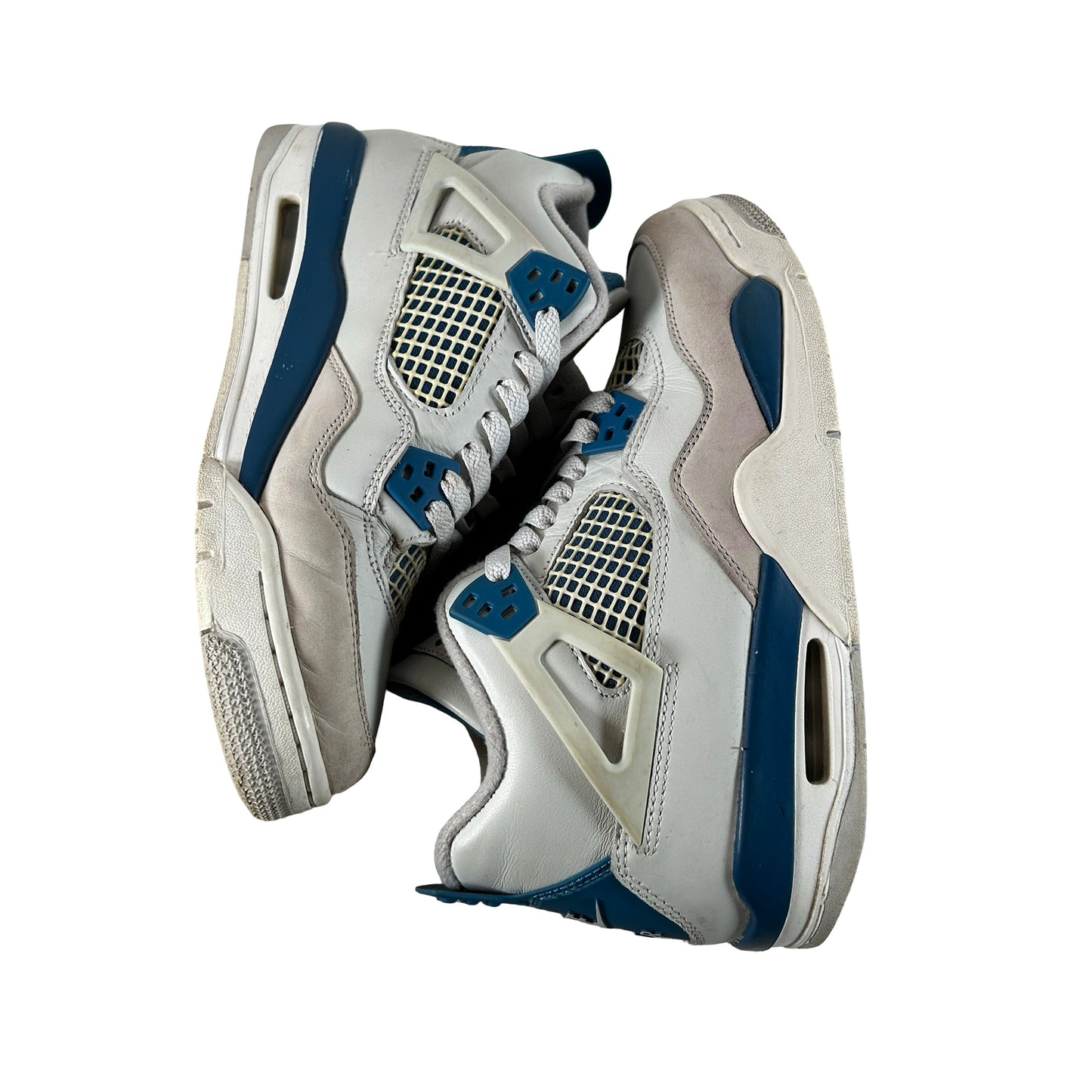 HF4281 141 Jordan 4 Retro Military Blue (2024) (GS) [USED] - 5.5 Y (Used2) (No Box2)