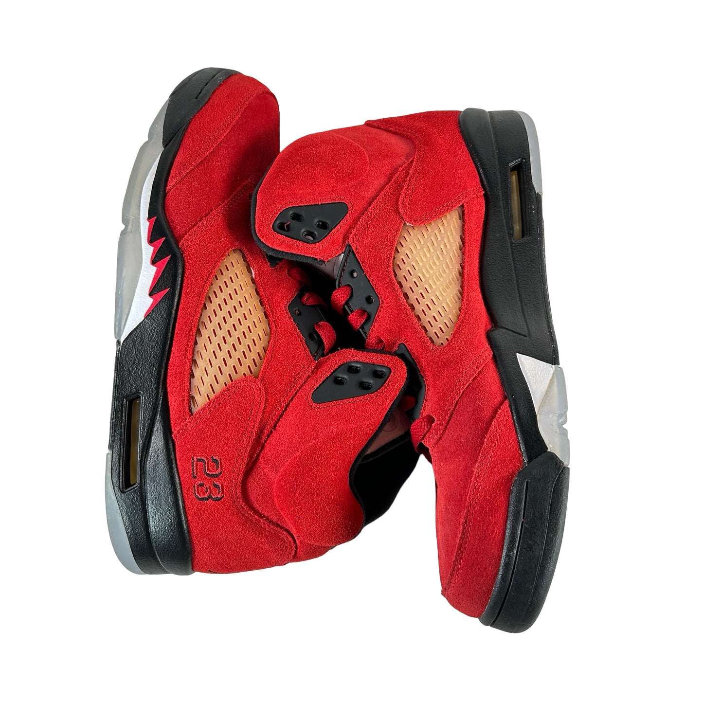DD0587 600 Jordan 5 Raging Bull Red (2021) [USED] - 10.5 M (Used) (No Box)