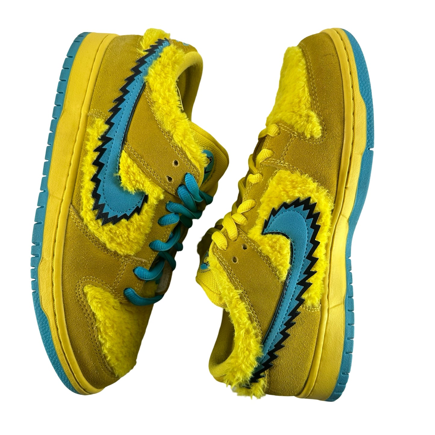 CJ5378 700 Nike SB Dunk Low Grateful Dead Yellow [USED] - 9 M (Used2)