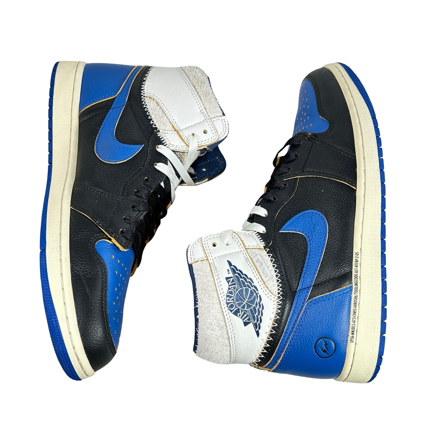 IO7847 001 Jordan 1 Retro High OG SP Fragment x Union LA Sport Royal [USED] - 11 M (Used)