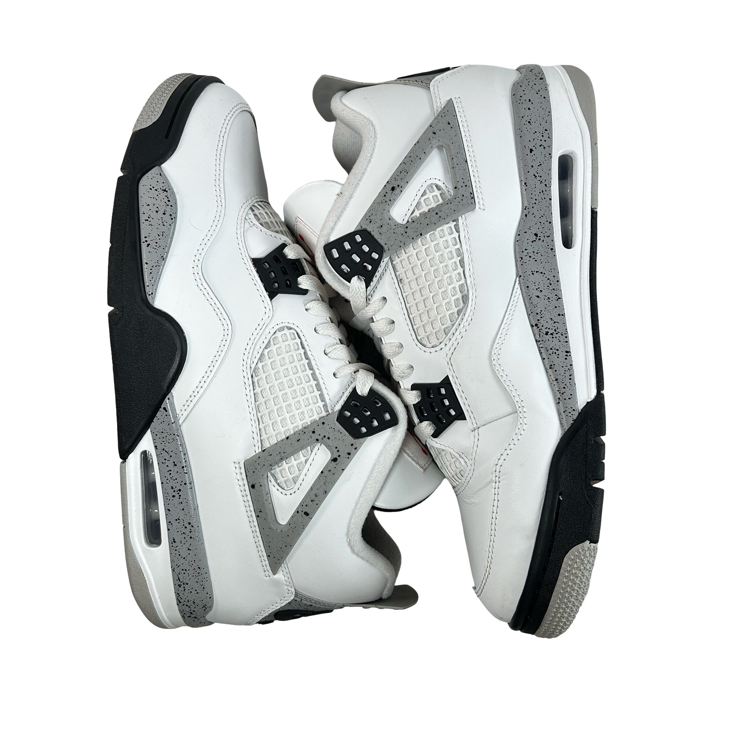 FV5029 100 Jordan 4 Retro White Cement (2025) [USED] - 10.5 M (Used4)