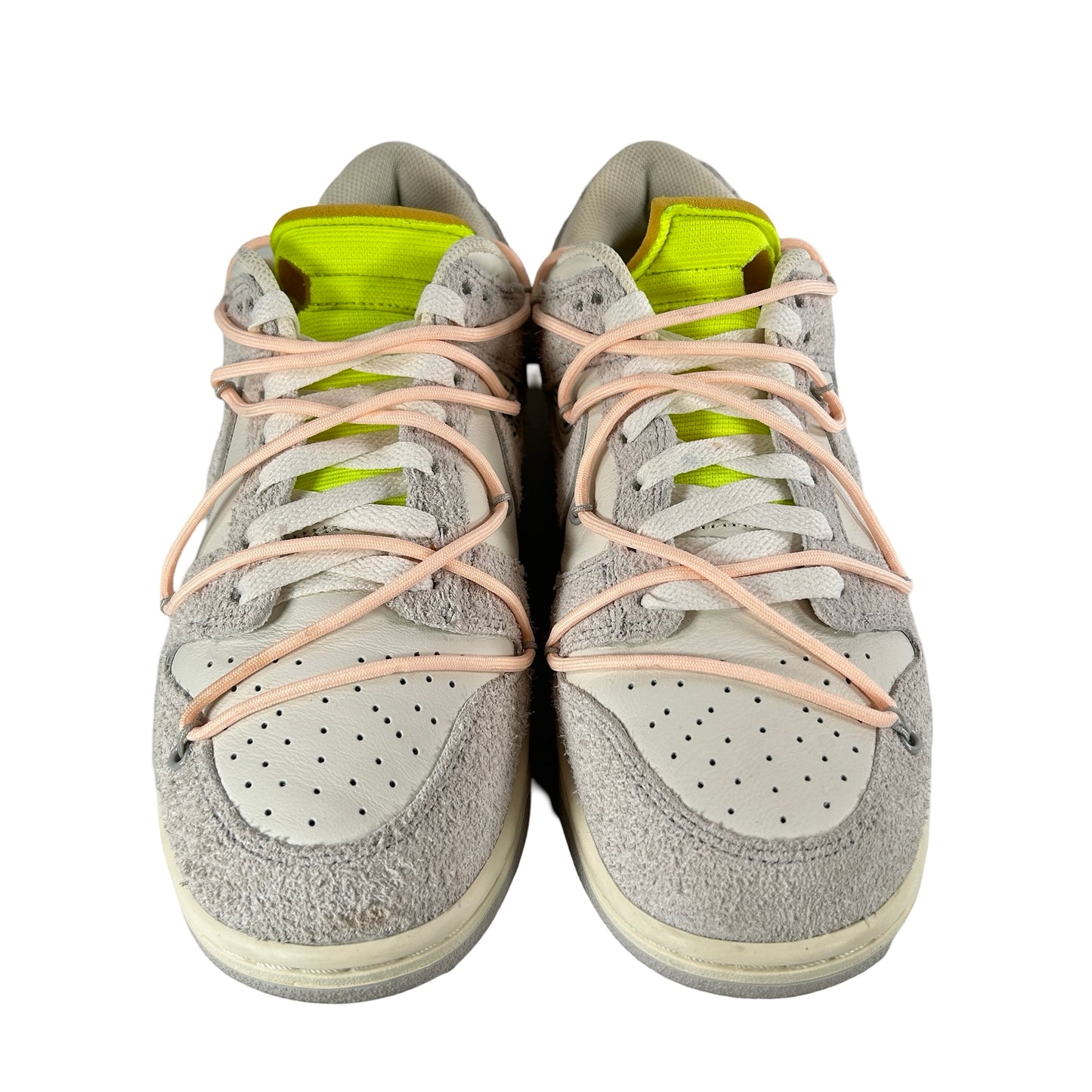 DJ0950 100 Nike Dunk Low Off-White Lot 12 [USED] - 9.5 M (Used)