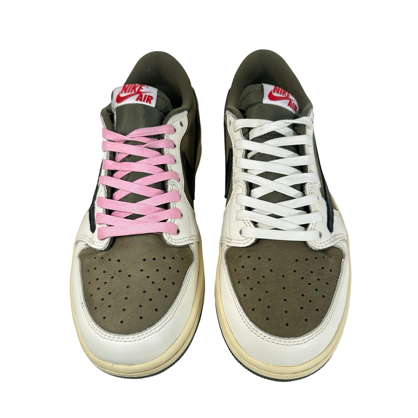 DM7866 200 Jordan 1 Retro Low OG SP Travis Scott Medium Olive [USED] - 8.5 (Used)