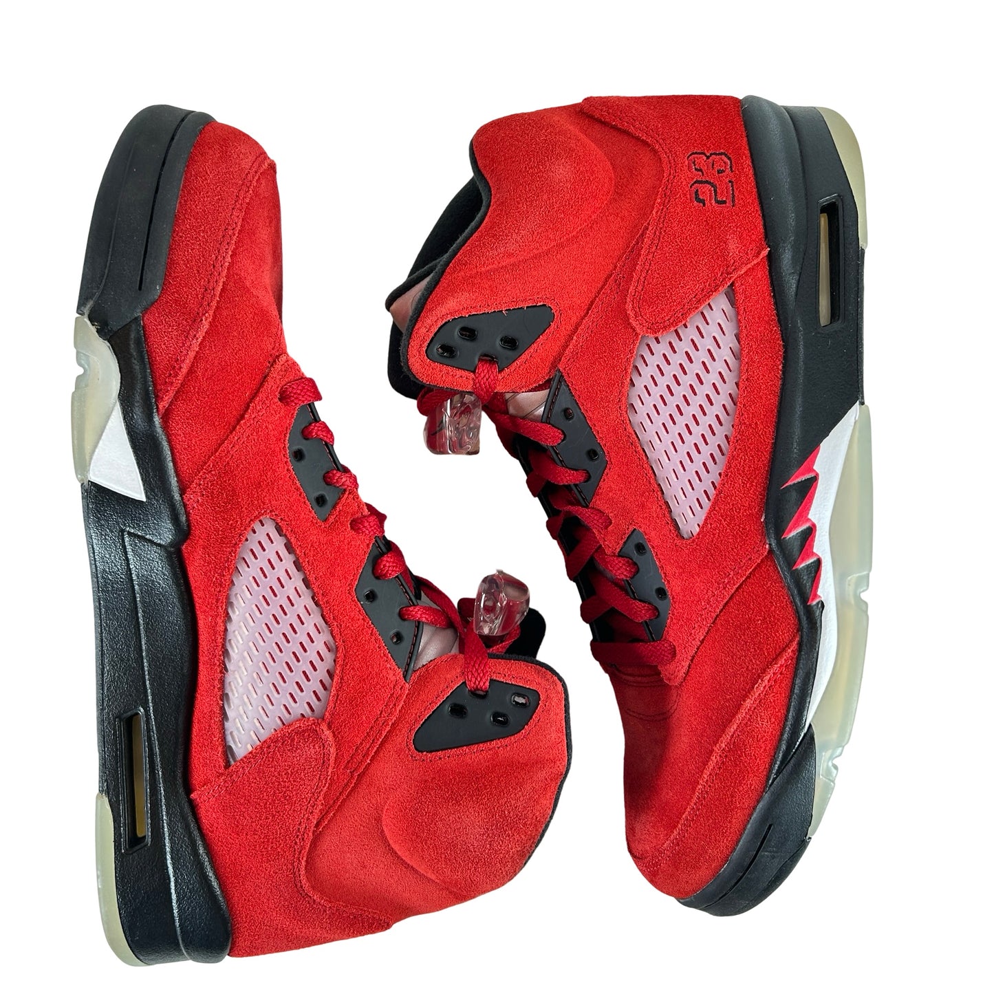 DD0587 600 Jordan 5 Raging Bull Red (2021) [USED] - 11.5 M (Used)