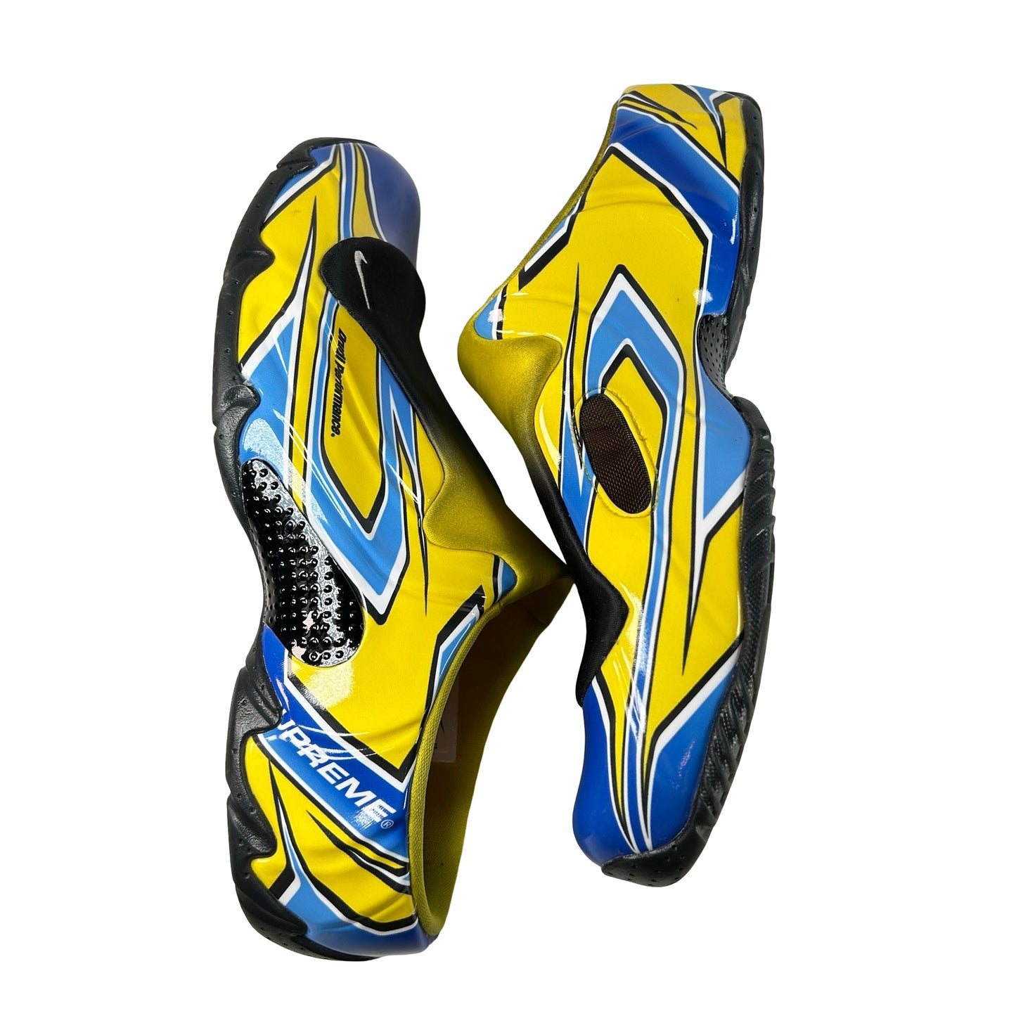 FN0289 700 Nike Clogposite Supreme Opti Yellow Blue [USED] - 11 (Used) (No Box)