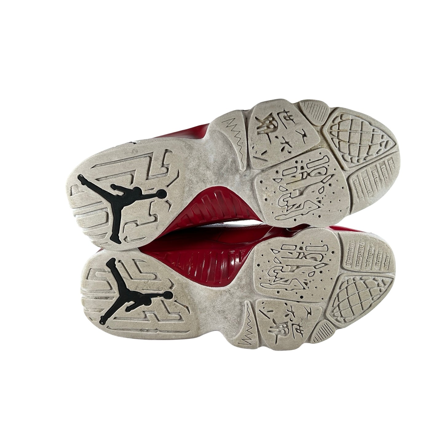 302370 160 Jordan 9 Retro White Gym Red [USED] - 9 M (Used)