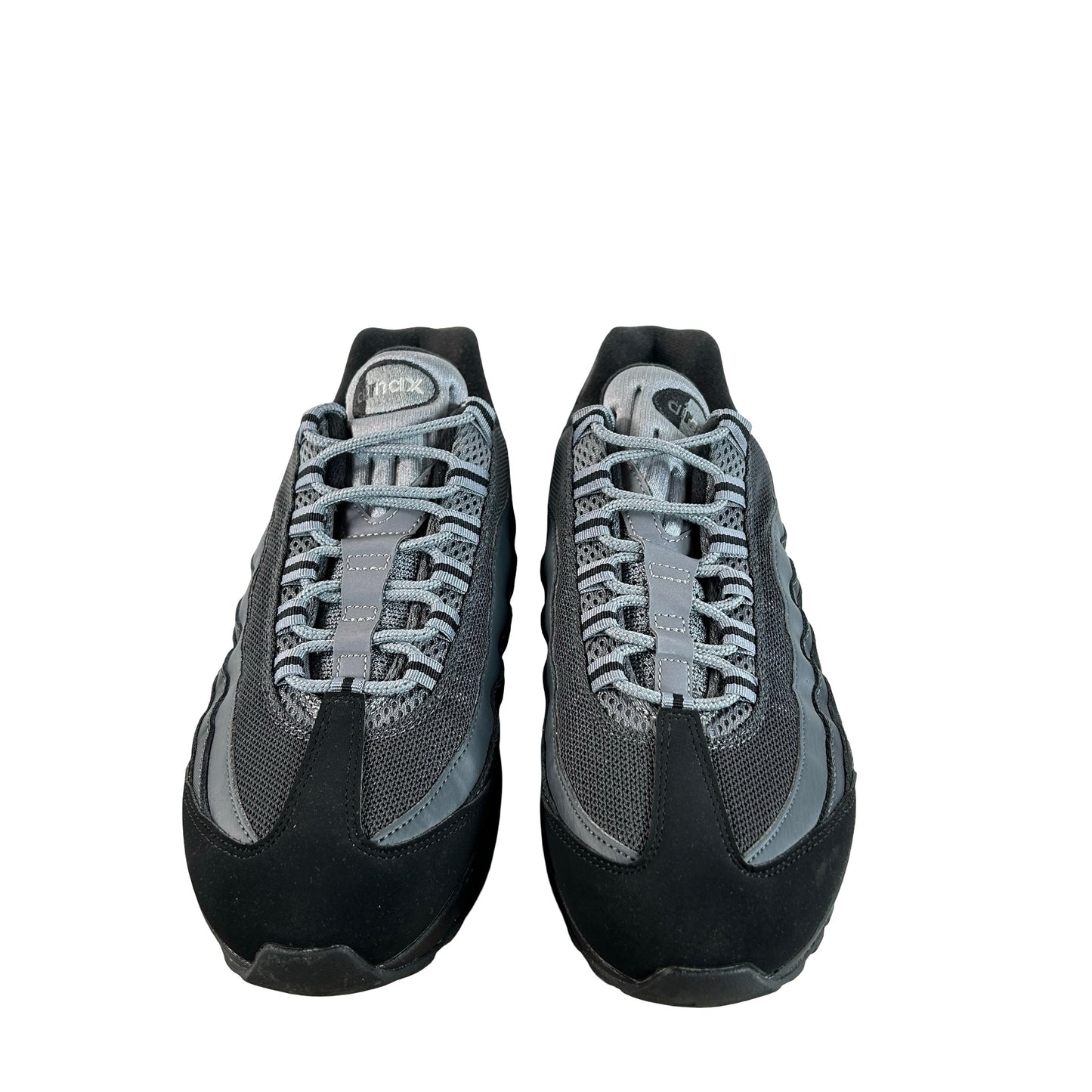 IQ0285 010 Nike Air Max 95 OG Big Bubble Black Lime Blast Anthracite [USED] - 10 M (Used)