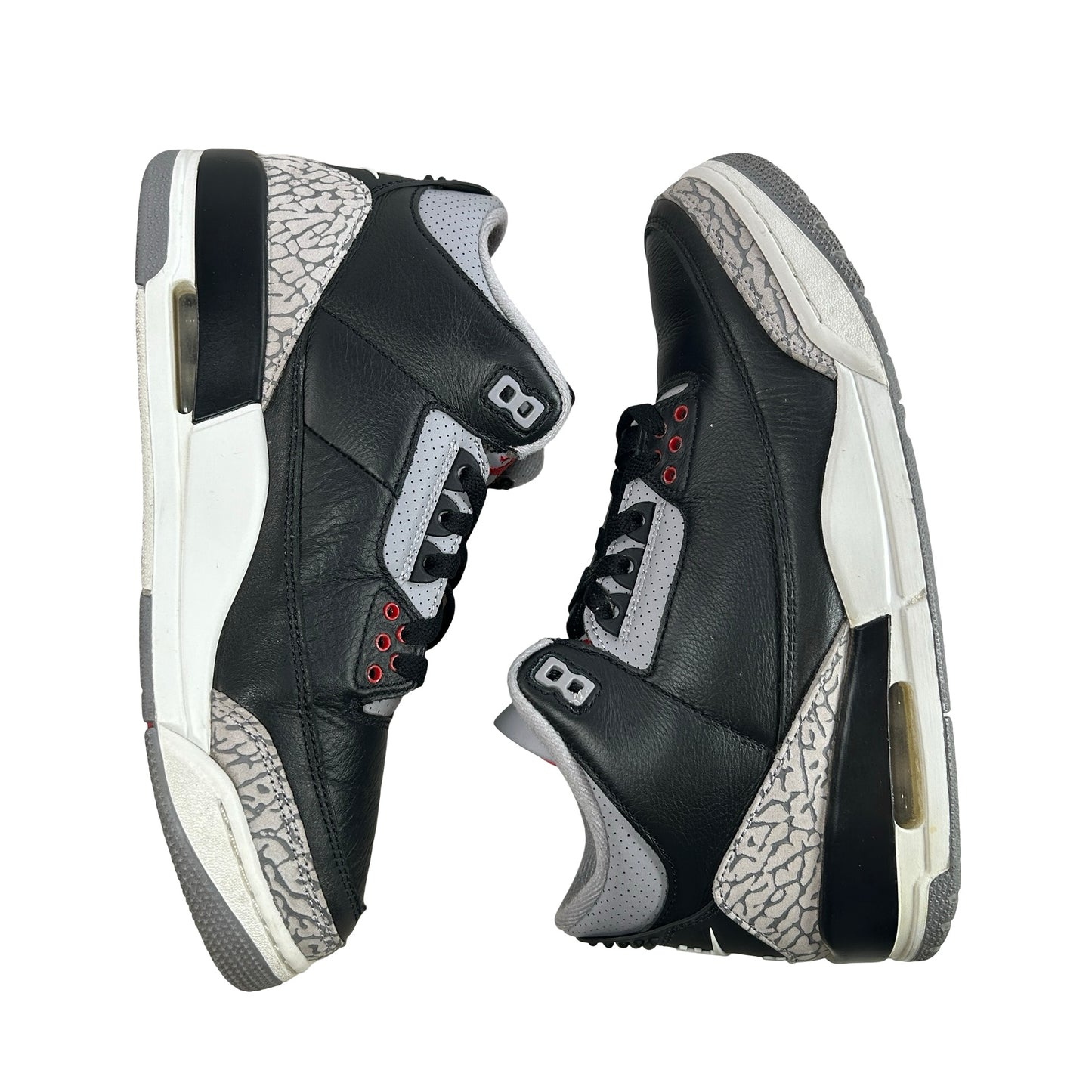 DN3707 010 Jordan 3 Retro Black Cement Reimagined (2024) [USED] - 8.5 M (Used15)