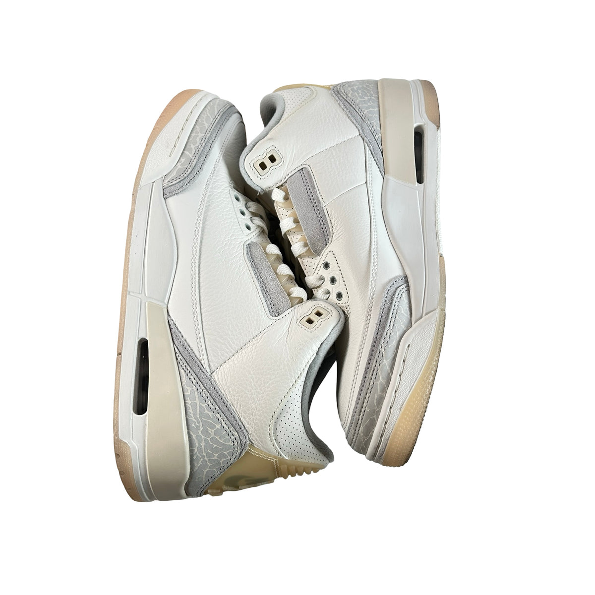 FJ9479 100 Jordan 3 Retro Craft Ivory [USED] - 9.5 M (Used5)
