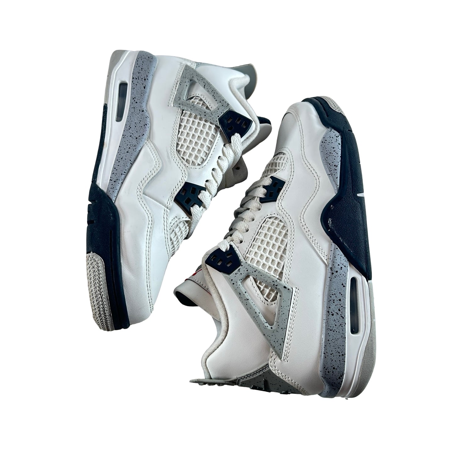 IB4171 100 Jordan 4 Retro White Cement (2025) (GS) [USED] - 4.5 Y (Used) (No Box)