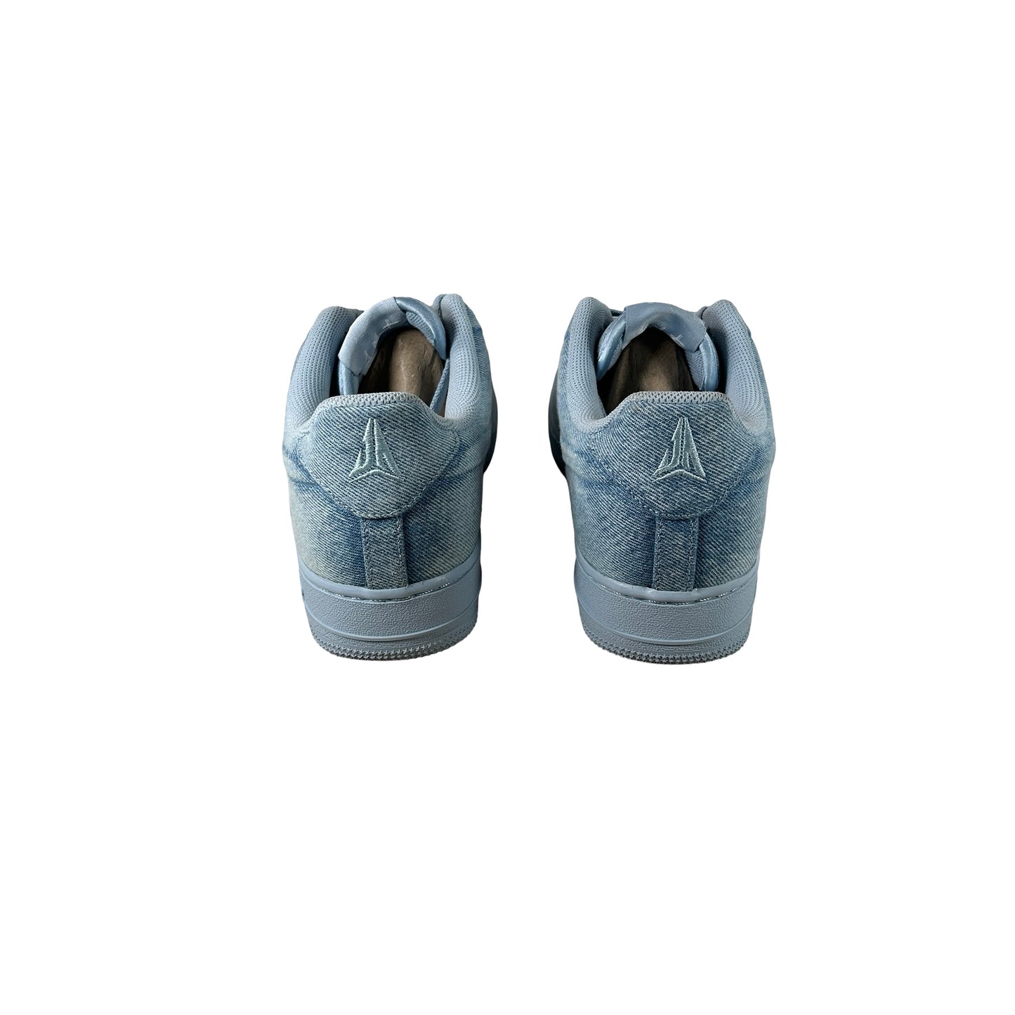 IQ9773 400 Nike Air Force 1 Low Ja Morant Denim Light Armory Blue [USED] - 8.5 M (Used)