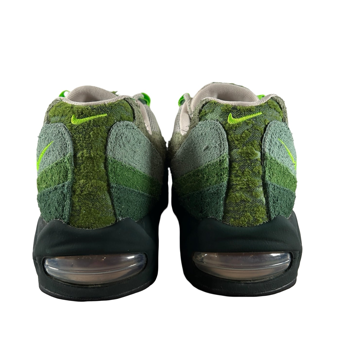IQ3986 300 Nike Air Max 95 Big Bubble Ducks of a Feather Oregon Ducks The Woods [USED] - 9.5 M (Used2)