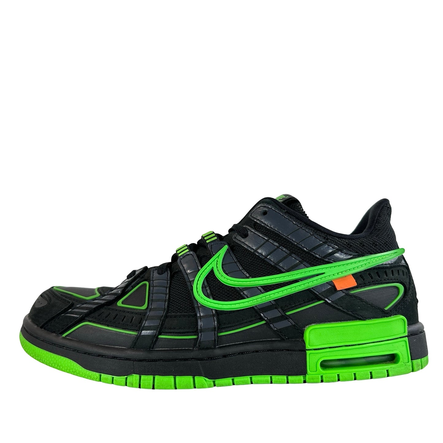CU6015 001 Nike Air Rubber Dunk Off-White Green Strike [USED] - 10 M (Used3)