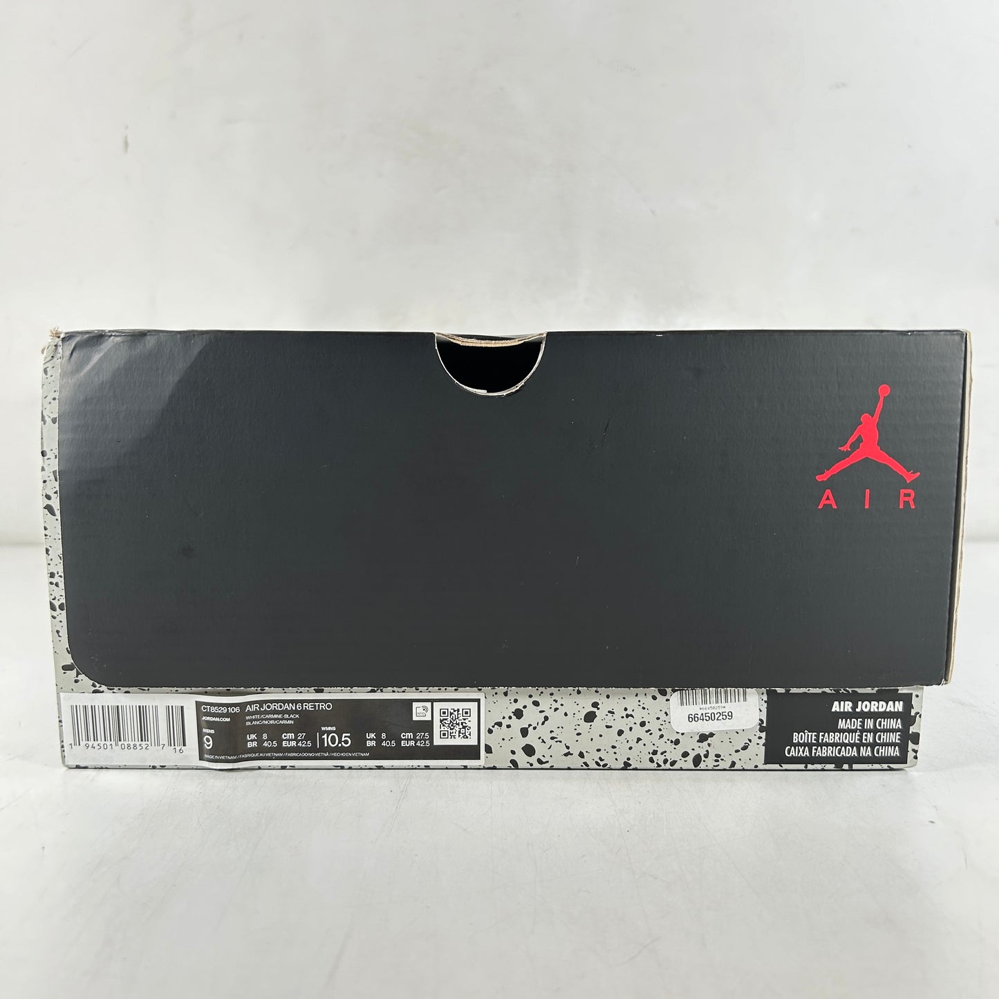 CT8529 106 Jordan 6 Retro Carmín