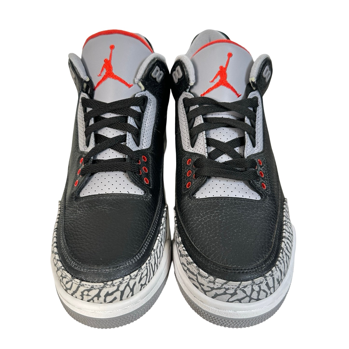 854262 001 Jordan 3 Black Cement 2018 [CONDITIONAL] - 10.5 M (Yellowing Heel Tab)