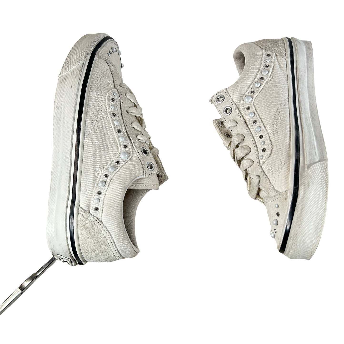 VN000E8VCCZ Vans OTW Old Skool 36 Pearlized Pack Marshmallow [USED] - 6 M (Used2)