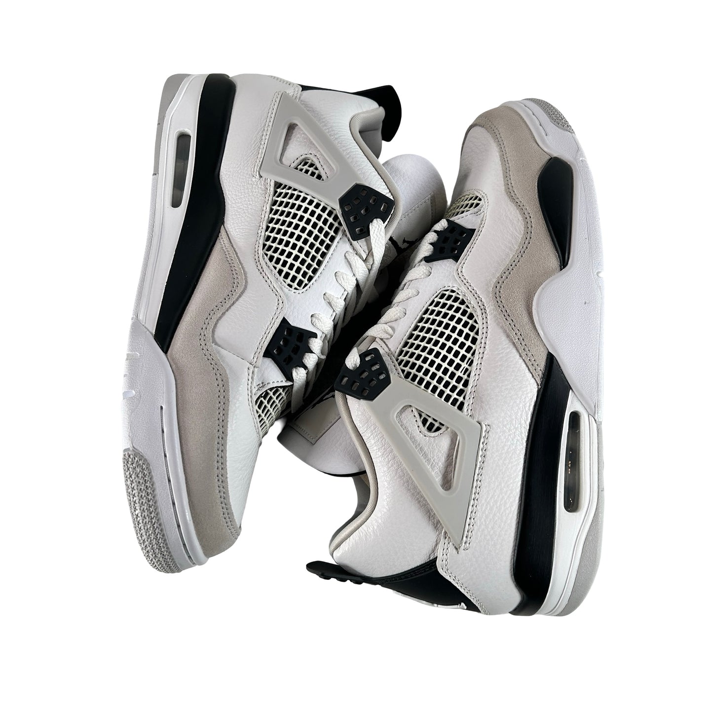 DH6927 111 Jordan 4 Retro Military Black [CONDITIONAL] - 10 M (Yellowing) (Glue Stains)