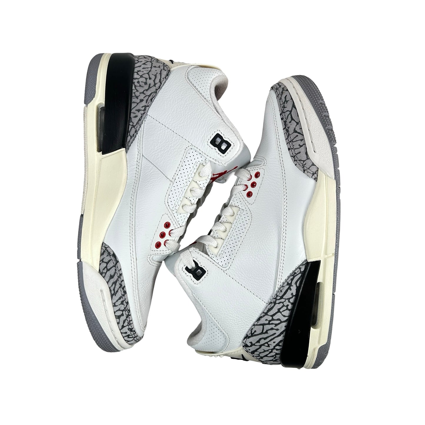 DN3707 100 Jordan 3 Retro White Cement Reimagined [USED] - 5.5 M (VNDS)
