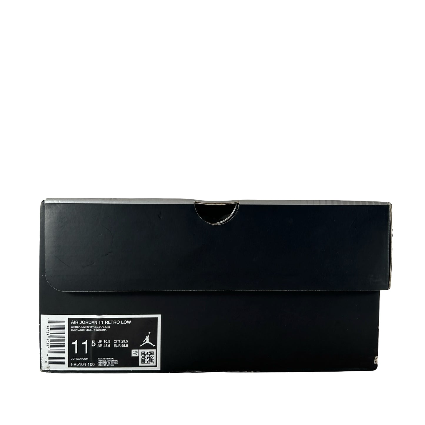FV5104 100 Jordan 11 Retro Low University Blue (2026) [USED] - 11.5 M (Used)