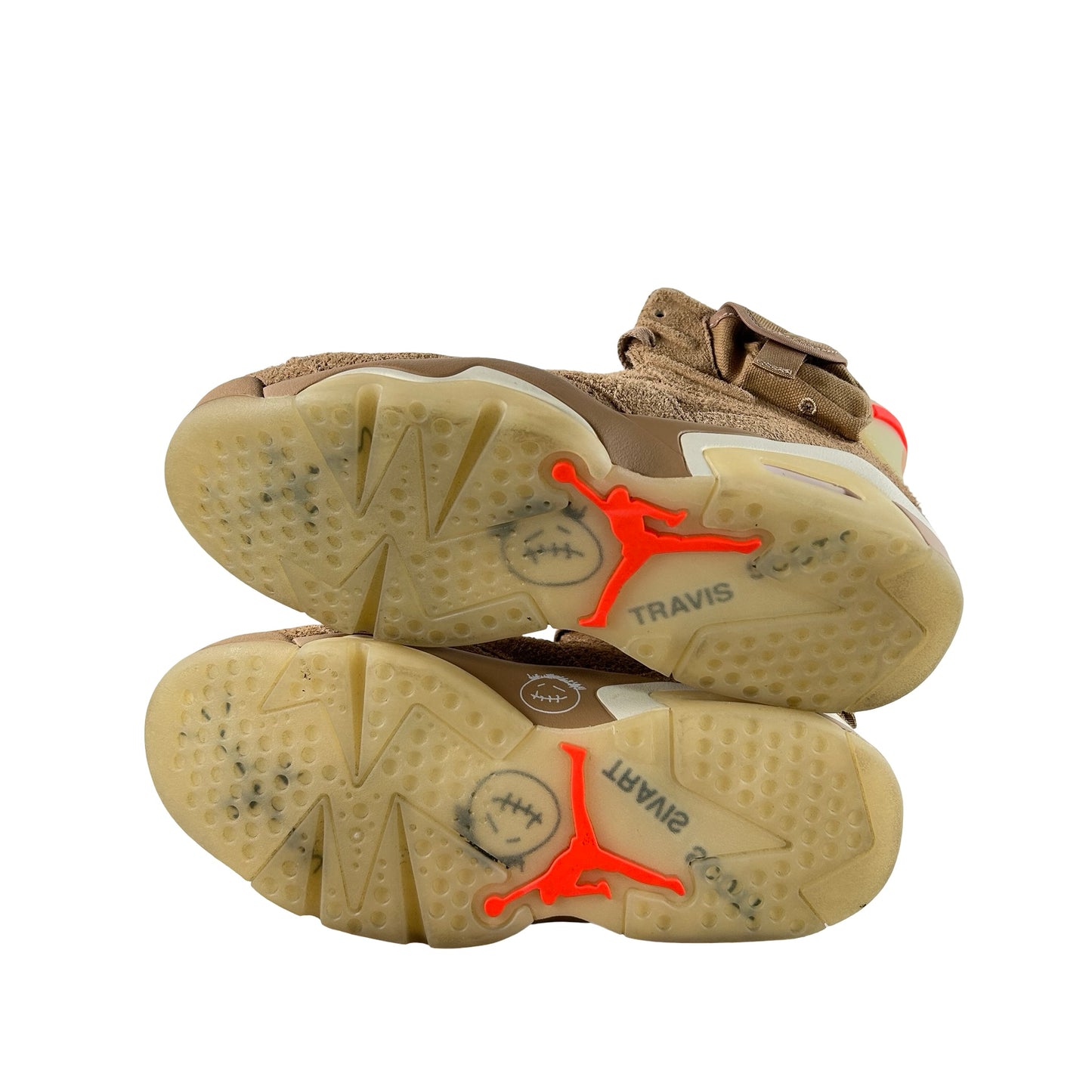 DH0690 200 Jordan 6 Retro Travis Scott British Khaki [USED] - 5.5 M (Used) (No Box)