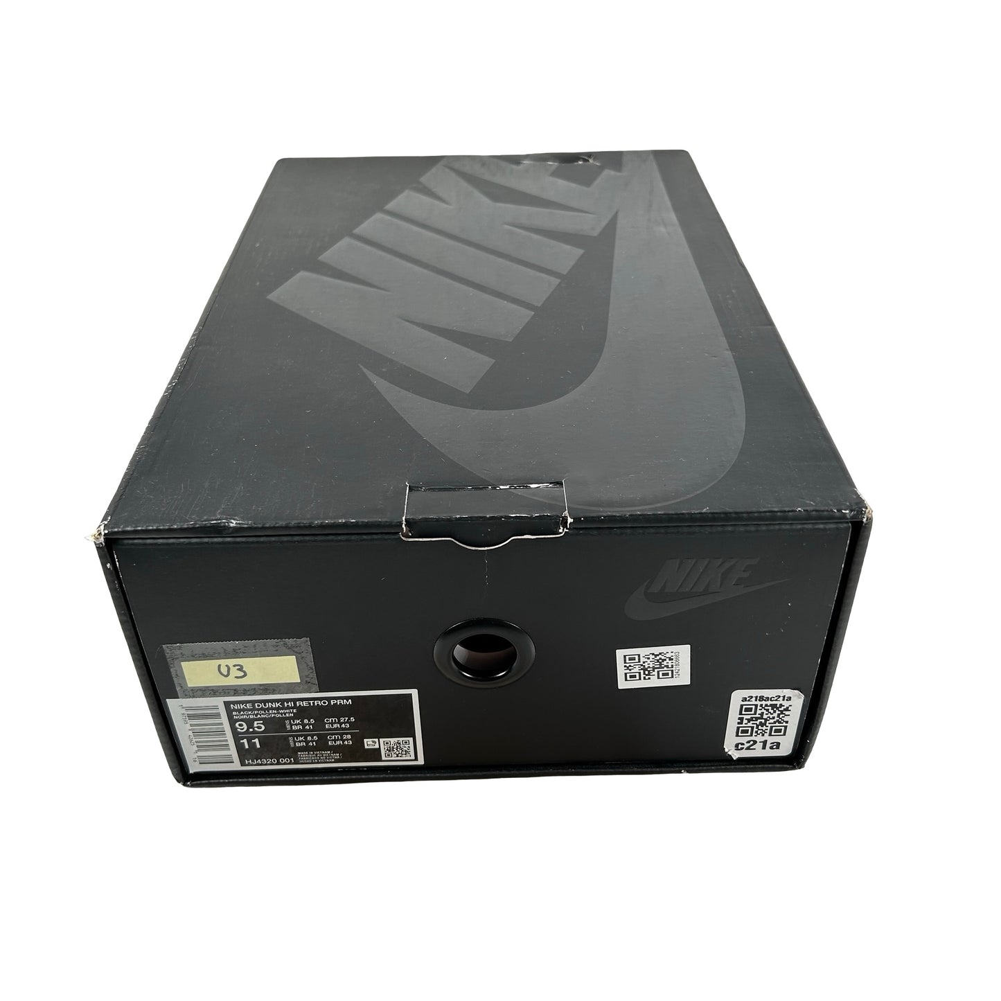 HJ4320 001 Nike Dunk High Wu-Tang (2024) [USED] - 9.5 M (Used3)