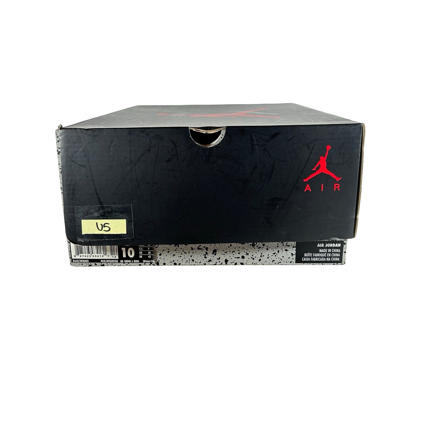 384664 060 Jordan 6 Retro Black Infrared (2019) [USED] - 10 M (Used5)