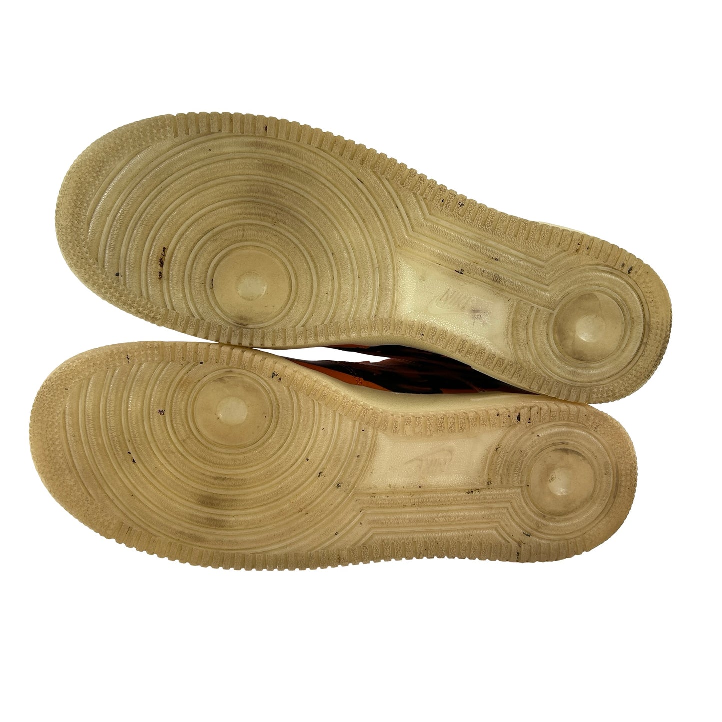 CU8067 800 Nike Air Force 1 Low Orange Skeleton Halloween [USED] - 10 M (Used)