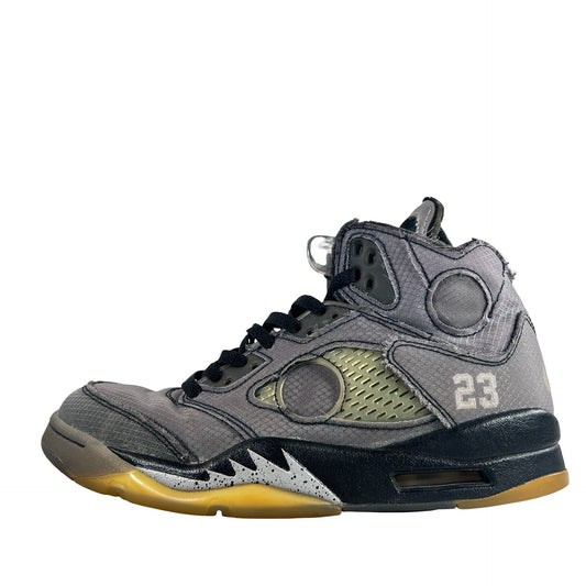 CT8480 001 Jordan 5 Off-White Black [USED] - 7.5 M (Used8)