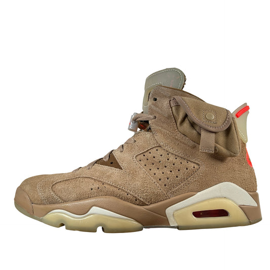 DH0690 200 Jordan 6 Retro Travis Scott British Khaki [USED] - 9 M (Used14)