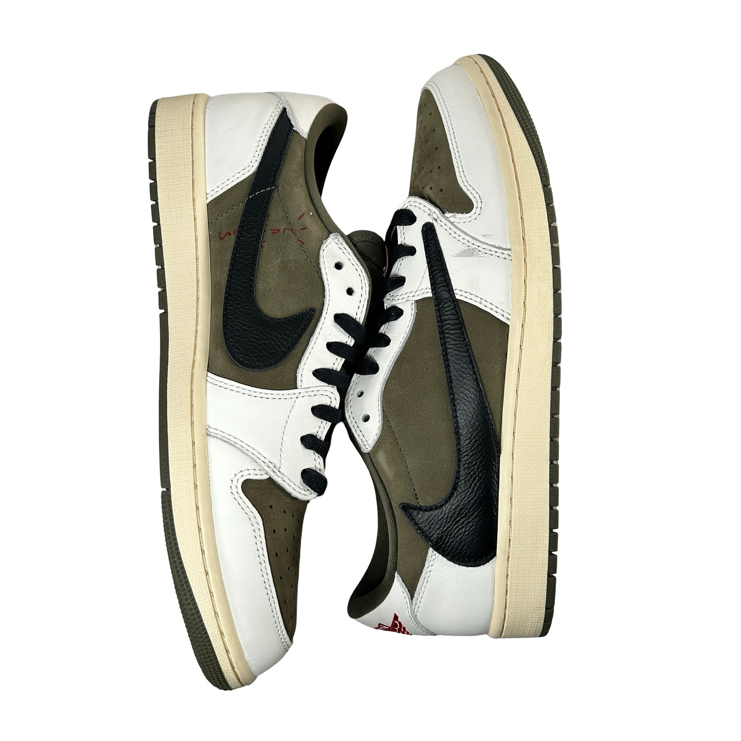 DM7866 200 Jordan 1 Retro Low OG SP Travis Scott Medium Olive [USED] - 12 M (Used7)