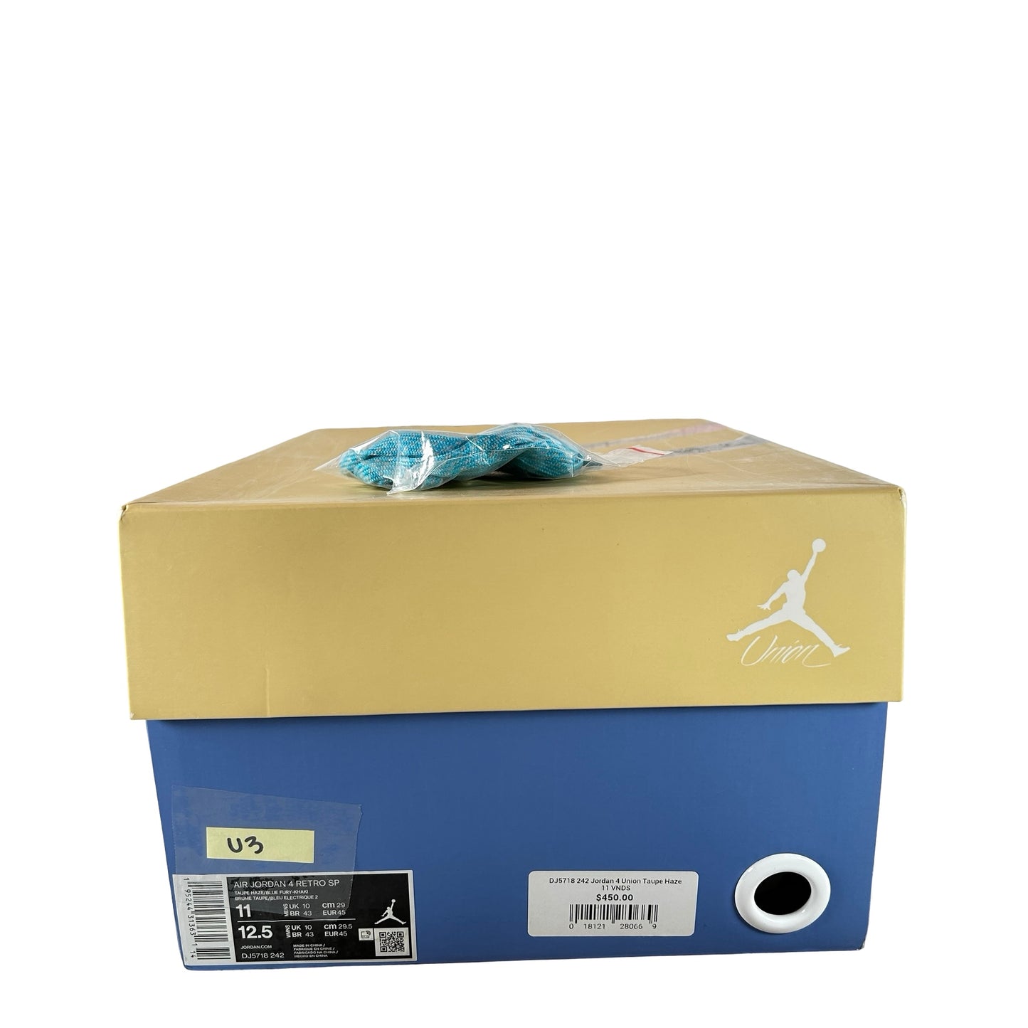 DJ5718 242 Jordan 4 Union Taupe Haze [USED] - 11 M (Used3)