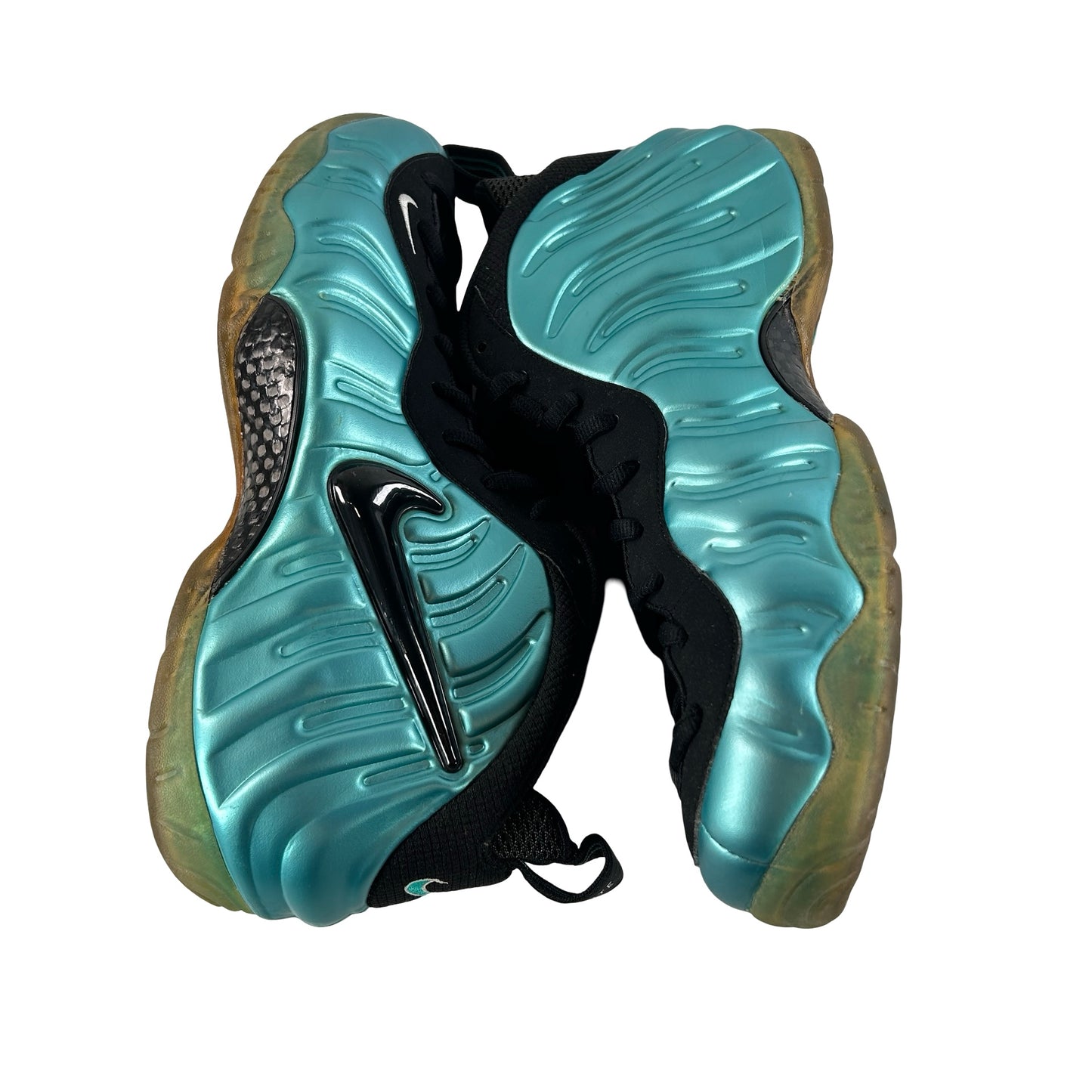 624041 410 Nike Air Foamposite Pro Electric Blue [USED] - 14 M (Used)