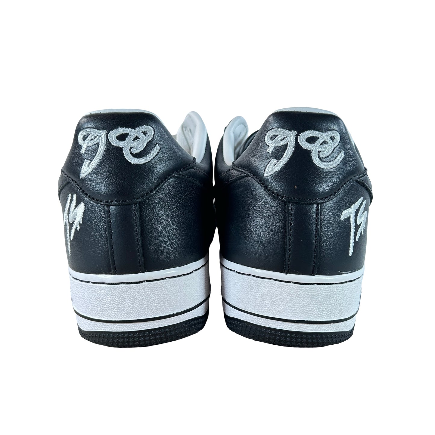FJ5756 100 Nike Air Force 1 Low Terror Squad Blackout [USED] - 12 M (Used2) (No Box2)
