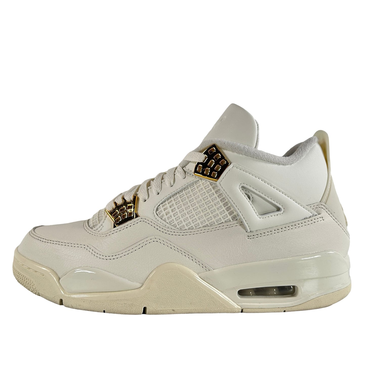AQ9129 170 Jordan 4 Retro Metallic Gold (W) [USED] - 11 W (Used)