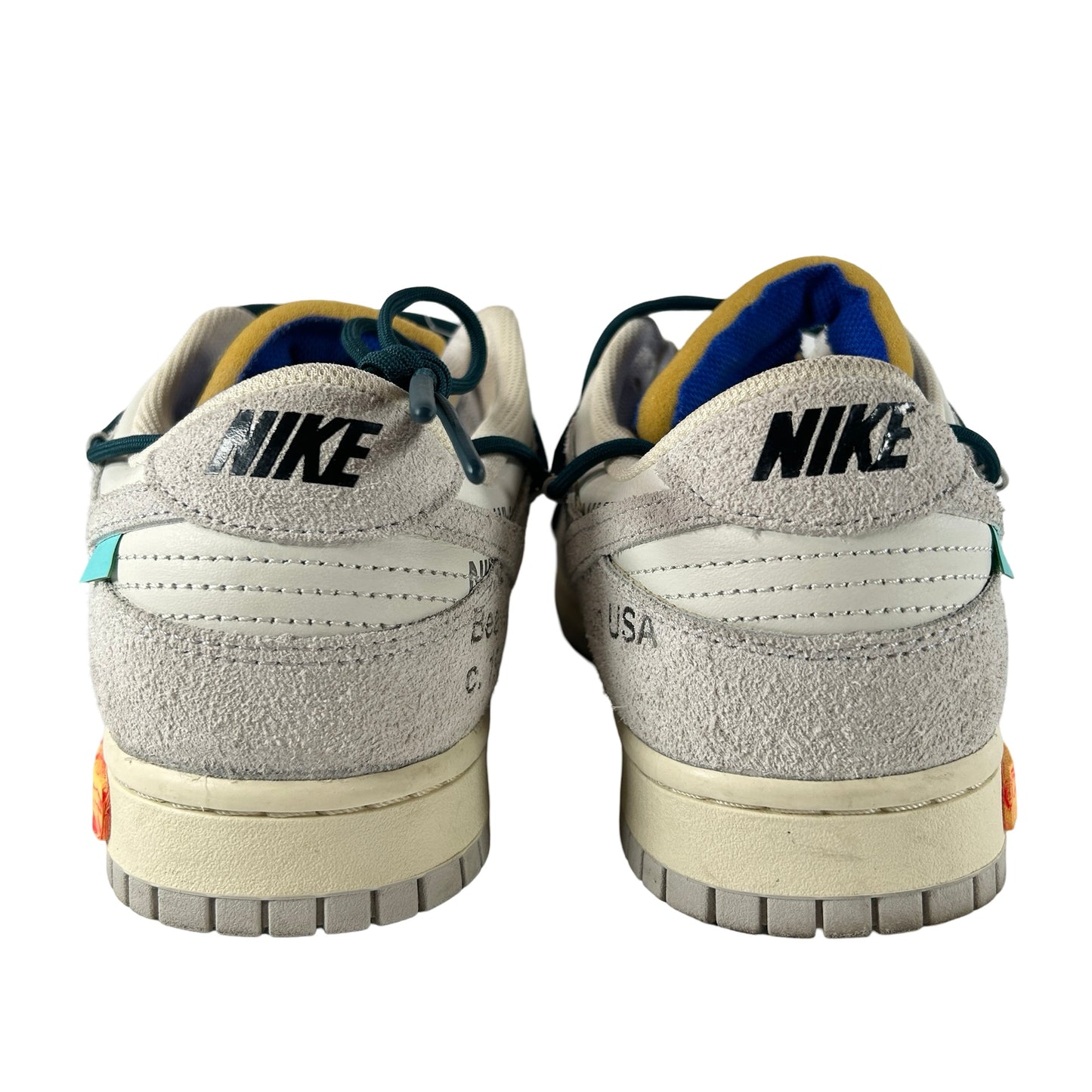 DJ0950 111 Nike Dunk Low Off-White Lot 16 [USED] - 11.5 M (Used)