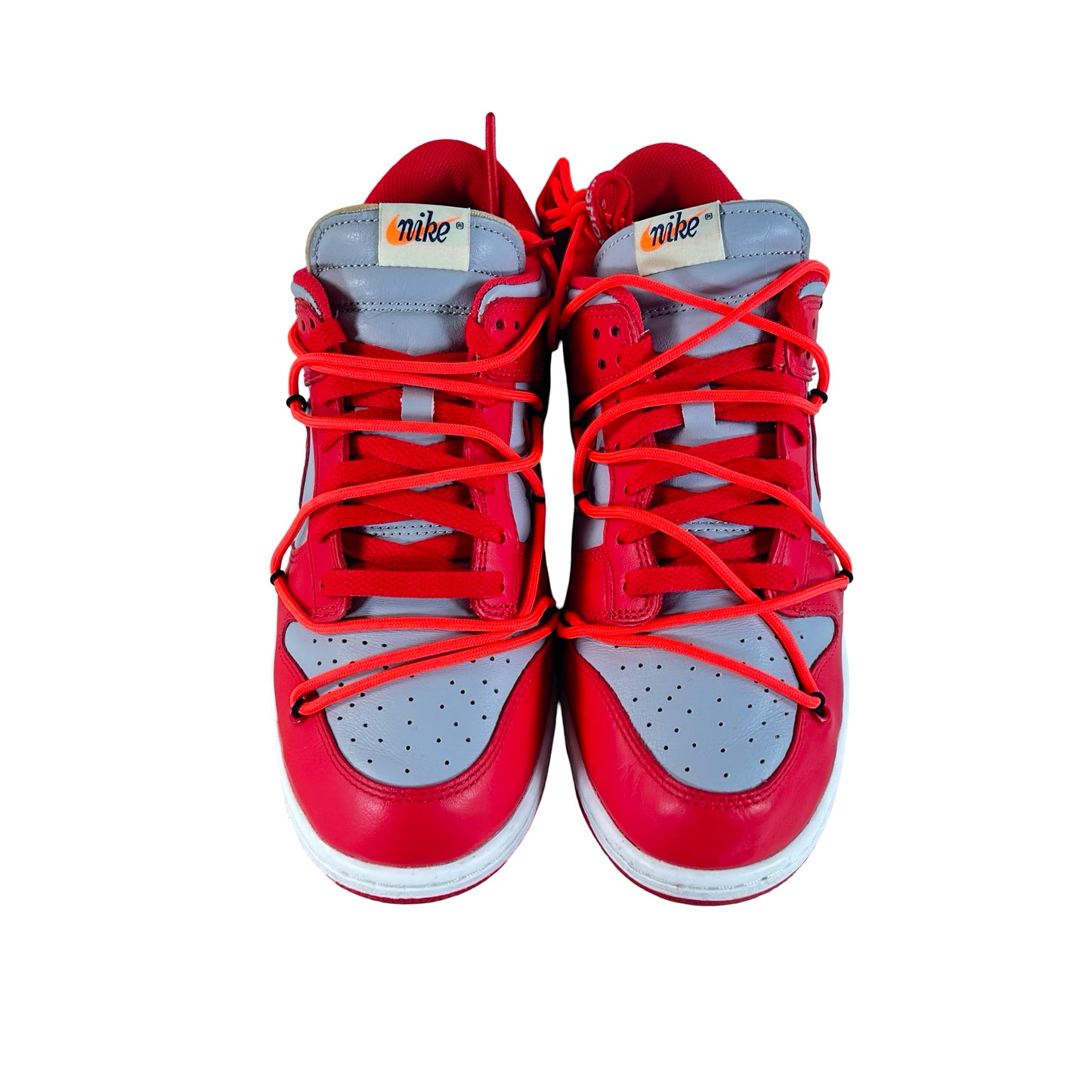 CT0856 600 Dunk Low Off-White Red [USED] - 9 M (Used4)